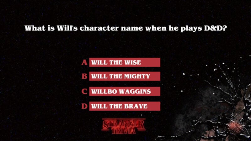 Stranger Trivia